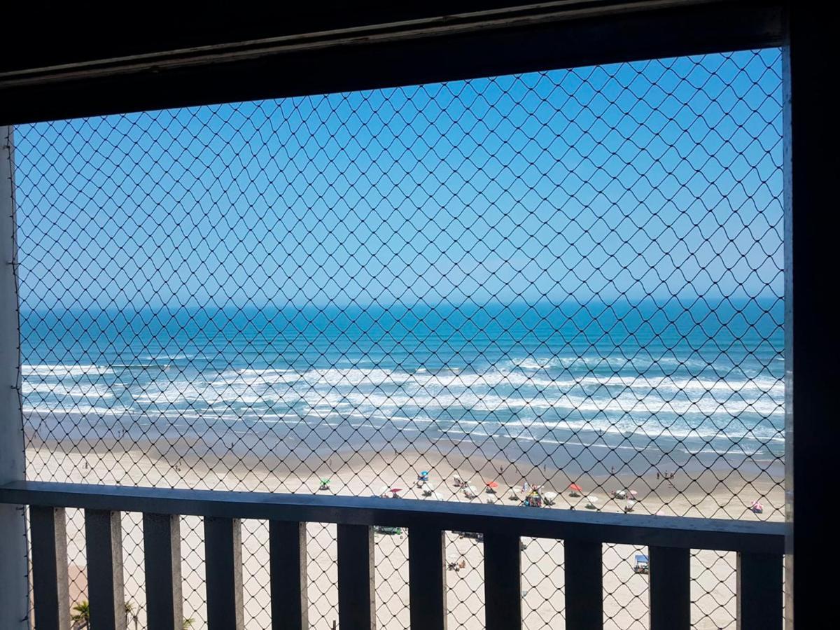 Apto C Vista Incrivel Para O Mar, Praia Grande Sp Buitenkant foto